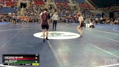 155 lbs Semis & 1st Wrestleback - Cheyenne Helland, E1-Central Cass vs Lexi Beckler, W2-Bismarck