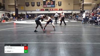 184 lbs Quarterfinal - Jelani Embree, Michigan vs Creighton Edsell, Penn State