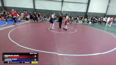 190 lbs Quarterfinal - Brendan David, NWWC vs Carson Daily, Washington