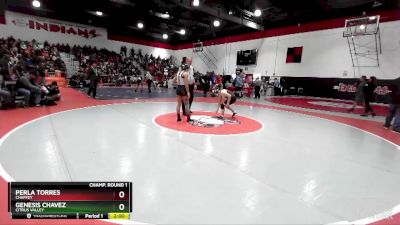 Champ. Round 1 - Perla Torres, Chaffey vs Genesis Chavez, Citrus Valley