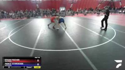 145 lbs Cons. Round 2 - Ethan Fischer, Wisconsin vs Pierce Schroeder, Wisconsin