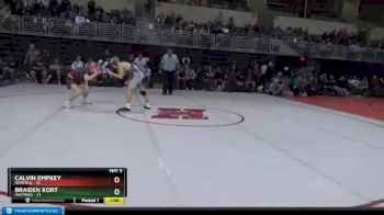 126 lbs Round 7 (8 Team) - Braiden Kort, Hastings vs Calvin Empkey, Norfolk