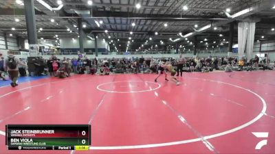 105 lbs Semifinal - Ben Viola, Samurai Wrestling Club vs Jack Steinbrunner, Virginia Patriots