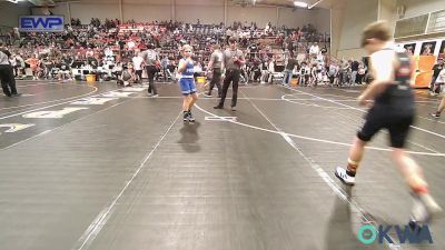 100 lbs Quarterfinal - Remington Perry, Springdale Youth Wrestling vs Shiann Collom, Pryor Tigers