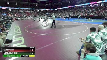 D3-144 lbs Cons. Semi - Zach Malin, Aquinas vs Jordan Jahnke, Shiocton