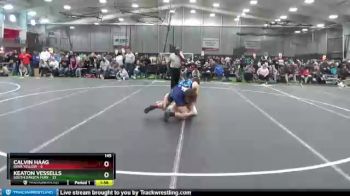 145 lbs Round 3 (4 Team) - Keaton Vessells, South Dakota Fury vs Calvin Haag, Iowa Yellow