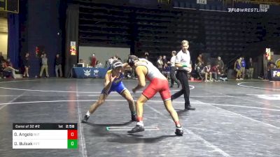 149 lbs Consolation - Gerard Angelo, Rutgers vs Dallas Bulsak, Pittsburgh