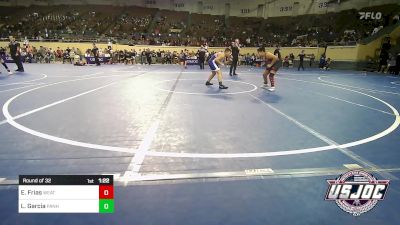 120 lbs Round Of 32 - Eli Frias, Weatherford Youth Wrestling vs Leyton Garcia, Panhandle RTC