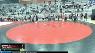 73 lbs Semifinal - Genevieve An, GA vs Mishell Rebisch, MI