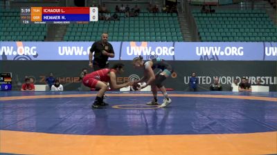 55 kg Gold - Lobna Ichaoui, TUN vs Nina Hemmer, GER
