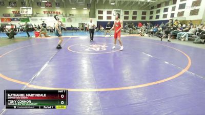 165 lbs Cons. Round 2 - Tony Connor, Missouri Baptist University vs Nathaniel Martindale, Grand View (Iowa)