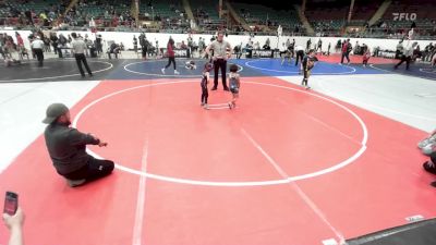 43 lbs Consi Of 4 - Ezekiel Estrada, Martinez School Of Wrestling vs Levi Ortzow, WLV Jr WC