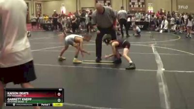 60 lbs Round 3 (6 Team) - Kaison Deats, Mat Assassins vs GARRETT KNEPP, Keystone Krush