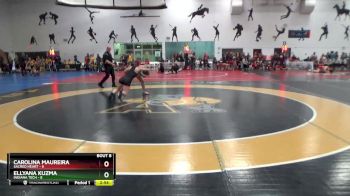 136 lbs Round 2 (10 Team) - Ellyana Kuzma, Indiana Tech vs Carolina Maureira, Sacred Heart