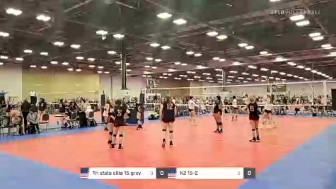 Tri state elite 15 grey vs K2 15-2 - 2022 JVA Summerfest presented by Nike