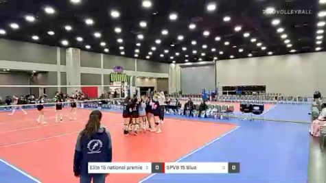 Elite 15 national premier vs SPVB 15 Blue - 2022 JVA World Challenge presented by Nike - Expo Only