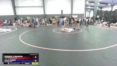 97 lbs Round 3 - Keidrick O`Bannon, LAW Wrestling Club vs Kyle Duque, Washington