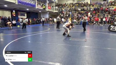 102 lbs Round Of 16 - Marcus Lawler, Bishop McDevitt vs Nicholas Pifer, Young Guns