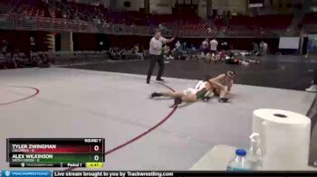 145 lbs Round 7 (8 Team) - Tyler Zwingman, Columbus vs Alex Wilkinson, Smith Center