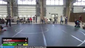 52 lbs Round 1 (8 Team) - Luke Briggs, Team Smash vs Logan Vallalla, PA Alliance White