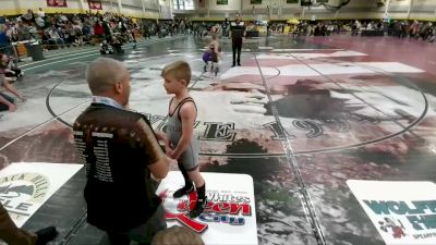 55 lbs Champ. Round 2 - Brock Bader, Siouxland Wrestling Academy vs Joel Buffington, Fossil Wrestling