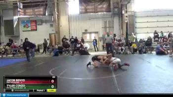 80 lbs Round 3 (4 Team) - Tyler Conzo, PA Alliance Black vs Jacob Benyo, Mat Assassins