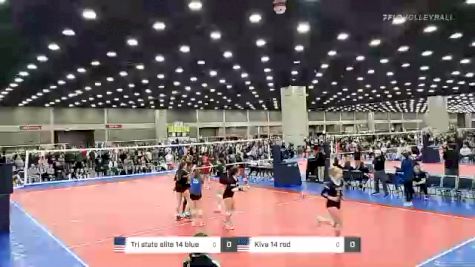 Tri state elite 14 blue vs Kiva 14 red - 2022 JVA World Challenge presented by Nike - Expo Only