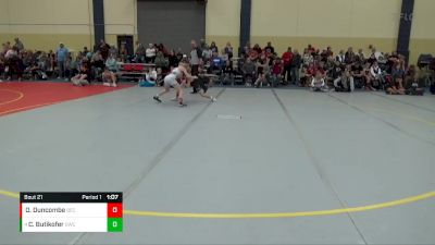 90 lbs Quarterfinal - Carver Butikofer, Outlaw Wrestling Club vs Odin Duncombe, Becker