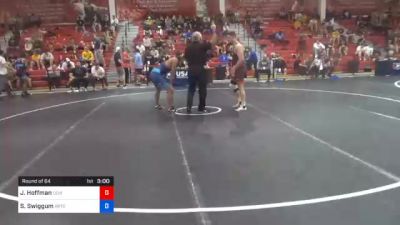 70 kg Prelims - Jimmy Hoffman, Lehigh Valley Wrestling Club vs Sebas Swiggum, Gopher Wrestling Club - RTC