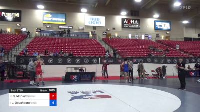 75 kg Cons 8 #1 - Nolan McCarthy, Grindhouse Wrestling Club vs Layth Qouchbane, Oregon Wrestling National Team