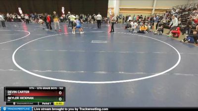 132 lbs Cons. Round 6 - Devin Carter, MN vs Skyler Hickman, AZ