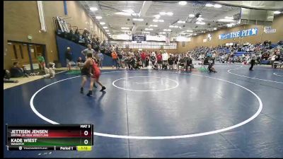 76 lbs Champ. Round 1 - Kade Wiest, Wasatch vs Jettisen Jensen, Uintah Jr High Wrestling