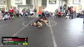 80 lbs Finals (2 Team) - Hudson Bragg, POWA vs Tyler Conzo, PA Alliance Red