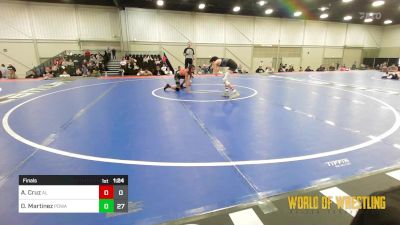 80 lbs Final - Arcadius Cruz, Aggression Legionaries 1 vs Davien Martinez, POWA 12 U