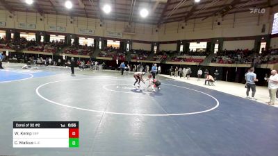 132 lbs Consi Of 32 #2 - Willie Kemp, St. Benedict's Prep vs Charlie Malkus, St. John's College