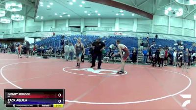 152 lbs Quarterfinal - Grady Rousse, MI vs Zack Aquila, OH