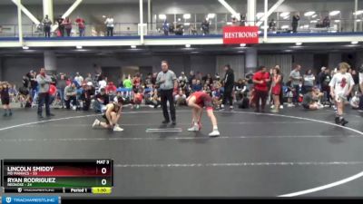 110 lbs Round 4 (8 Team) - Lincoln Smiddy, MD Maniacs vs Ryan Rodriguez, Rednose