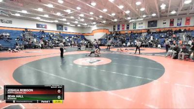 133 lbs Cons. Round 4 - Sean Hall, Roanoke vs Joshua Robison, North Central (IL)