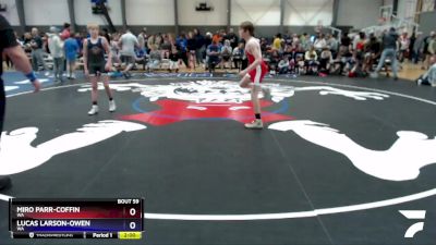 83 lbs Round 4 - Miro Parr-Coffin, WA vs Lucas Larson-Owen, WA