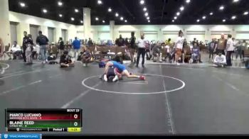 113 lbs Round 6 (8 Team) - Marco Luciano, Backyard Boyz White vs Blaine Reed, Citrus WC