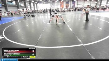 88 lbs Rd# 9- 2:15pm Saturday Final Pool - Brayden Wenrich, PA Gold vs Liam McGettigan, Dynasty Death Row