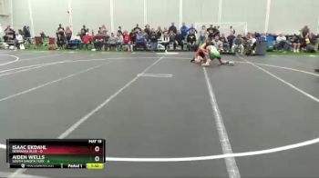 106 lbs Placement Matches (8 Team) - Isaac Ekdahl, Nebraska Blue vs Aiden Wells, South Dakota Fury