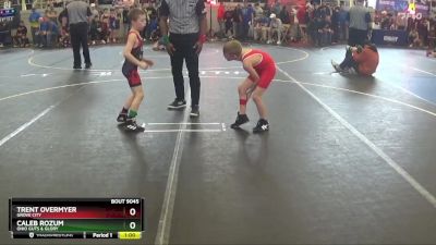 60 lbs Cons. Round 1 - Caleb Rozum, Ohio Guts & Glory vs Trent Overmyer, Grove City