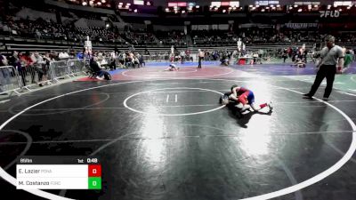 85 lbs 3rd Place - Evan Lazier, Pohatcong vs Marco Costanzo, Force Wrestling Club