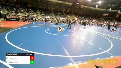 61 lbs Consi Of 16 #2 - Mason Londo, Keystone Wrestling Club vs Ryker Shafer, Big Game WC