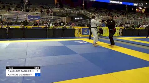 FELIPE AUGUSTO FARIAS BEZERRA vs KLIDSON FARIAS DE ABREU 2024 Pan Jiu Jitsu IBJJF Championship