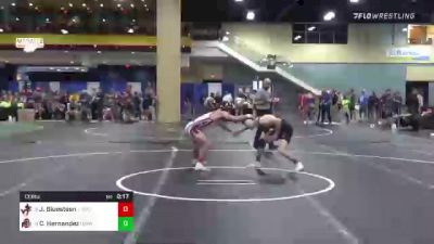 133 lbs Round Of 16 - Jared Bluesteen, Virginia Tech WC vs Caleb Hernandez, Ohio State WC