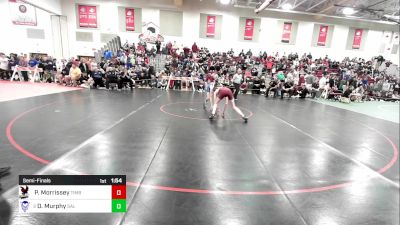 113 lbs Semifinal - Peter Morrissey, Timberlane vs Dominic Murphy, Salem