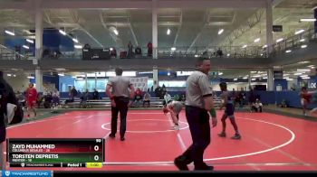 90 lbs Round 1 (8 Team) - Zayd Muhammed, Columbus Desales vs Torsten Depretis, Mentor