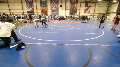 112 lbs Rr Rnd 3 - Bo Foust, Buffalo Valley Silver vs Brock Beckler, Forge Skelly/Oberly